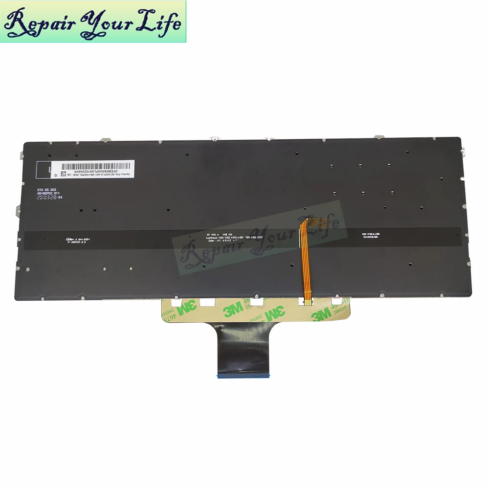 Teclado retroiluminado italiano español para HP Pavilion X360 14-DV 14-DW 14M-DW TPN-Q244 I137 teclas plateadas para ordenador portátil L85716 L96519-061 - imagen 2