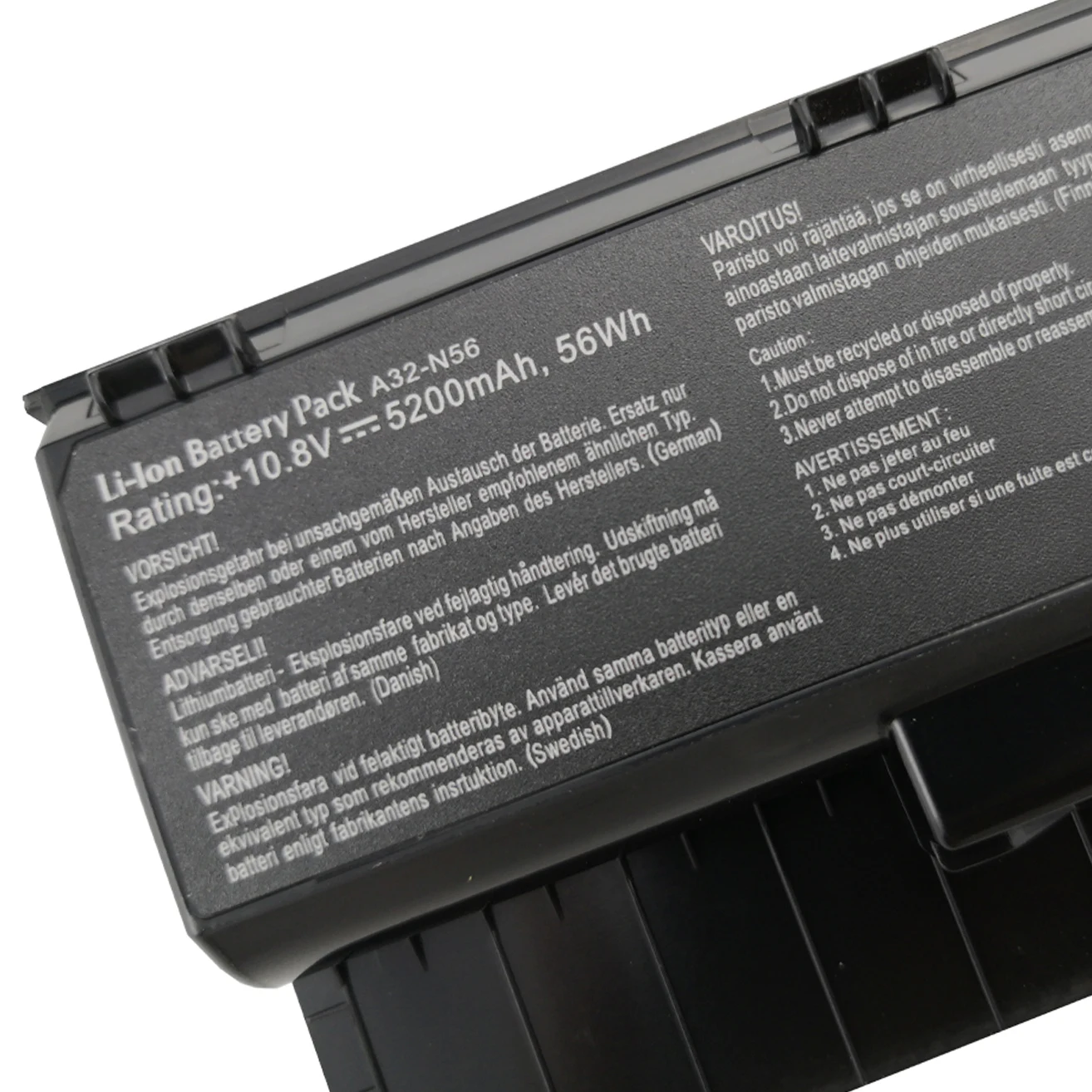 56WH batería del ordenador portátil para For Asus N56VZ N56VJ N56V N56D N56 N46 N46V N76 N76V B53A F55 F45A F45U A31-N56 A32-N56 A33-N56 Notebook - imagen 3