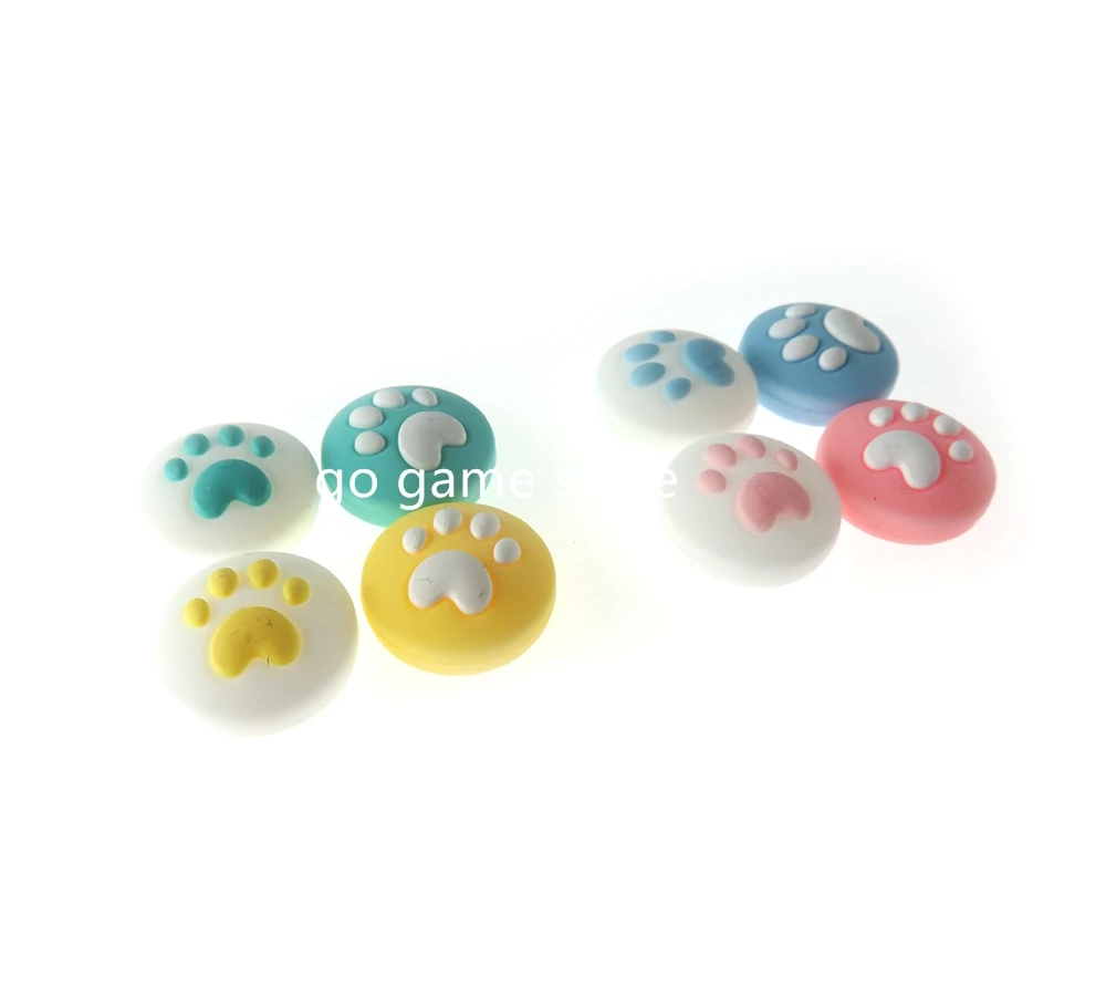 1 Juego para interruptor NS, protección basculante izquierda y derecha, tapas de mango de garra de gato de silicona duraderas con forma de seta - imagen 4