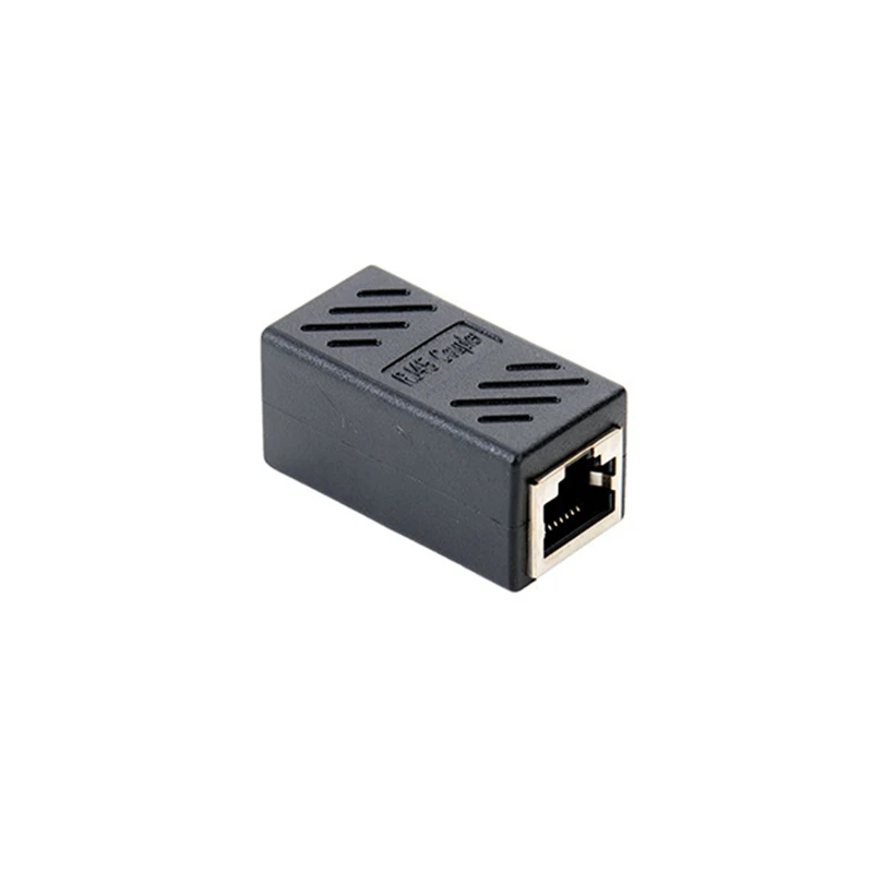 Adaptador de conector LAN de red hembra a hembra, extensor de acoplador, convertidor de extensión de Cable Ethernet RJ45, conectores de ordenador - imagen 5