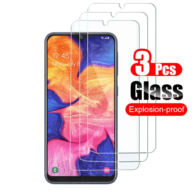 3 uds para Samsung Galaxy A10e A102U A20E A10 A20 Protector de pantalla de vidrio templado película protectora para Samsung Galaxy A20S vidrio 9H