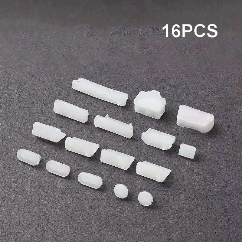 16pcs clear