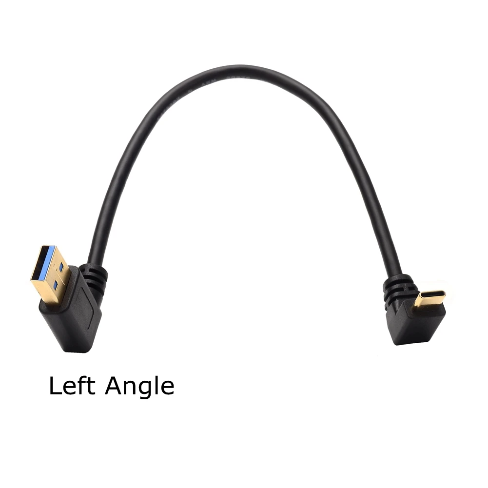 Cable USB-C 90 Grados Alta Velocidad para Xiaomi Huawei Samsung - imagen 2