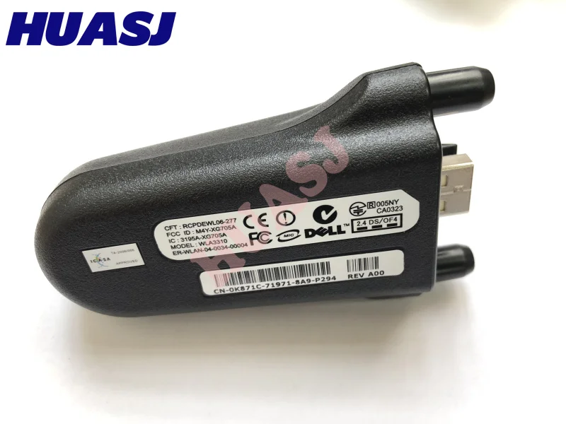 Huasj-Impresora inalámbrica Dell 2130cn 3130cn WLA3310, M4Y-XG705A, WiFi, adaptador USB, nuevo, K871C - imagen 4
