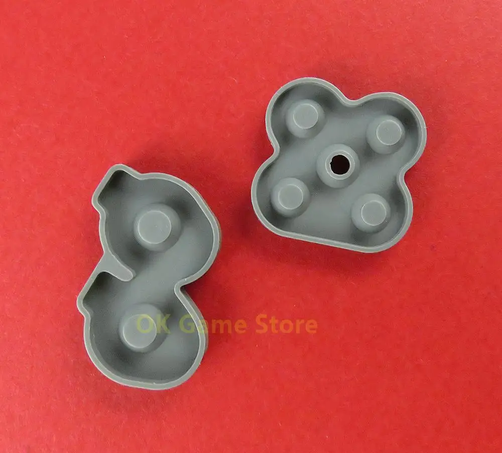 1 Juego de repuesto para Nintendo GameBoy GBM, almohadilla de goma conductora, controlador de mando, almohadilla de botón de goma de silicona para GBM