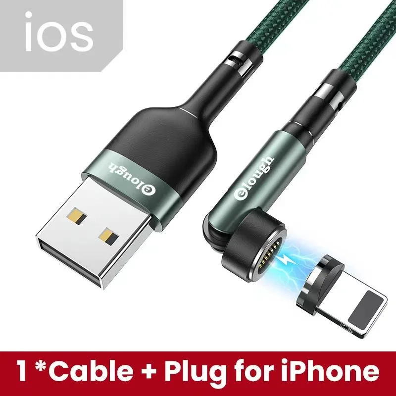 Green iOS Cable