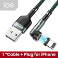 Green iOS Cable