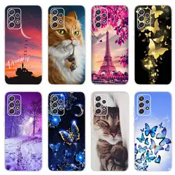 Funda Silicona Samsung Galaxy A32 – Diseño Gato Antigolpes