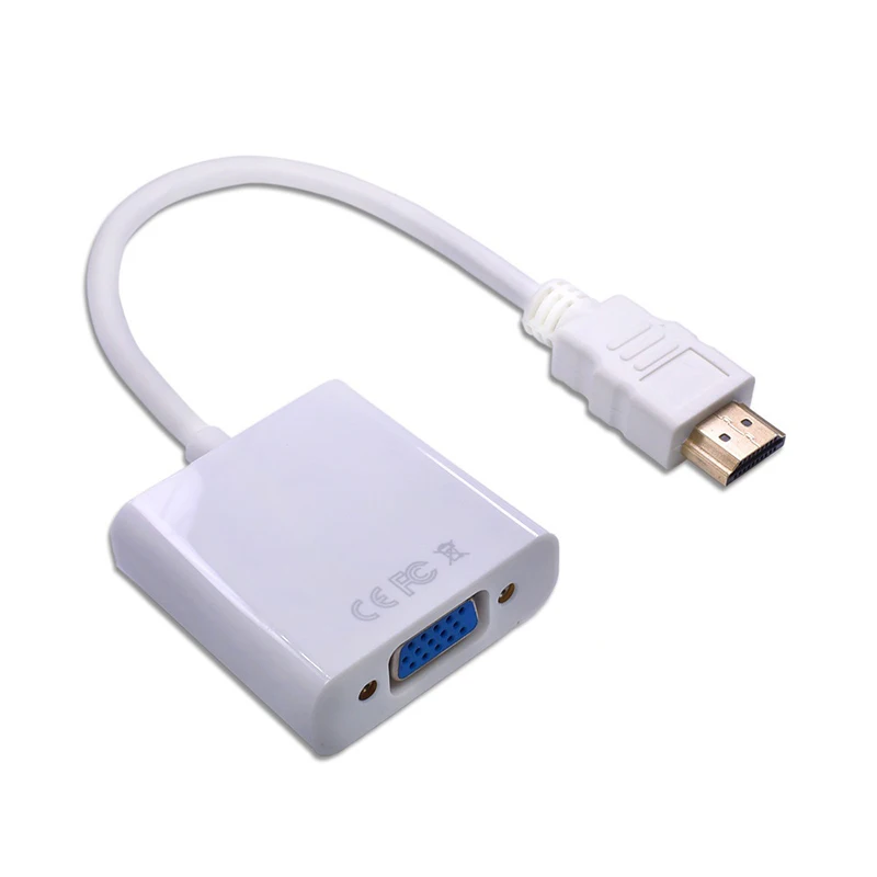 Adaptador HDMI de 1080P compatible con VGA, Cable convertidor Digital a analógico para Xbox, PS4, PC, ordenador portátil, TV Box, proyector, Displayer, HDTV - imagen 3
