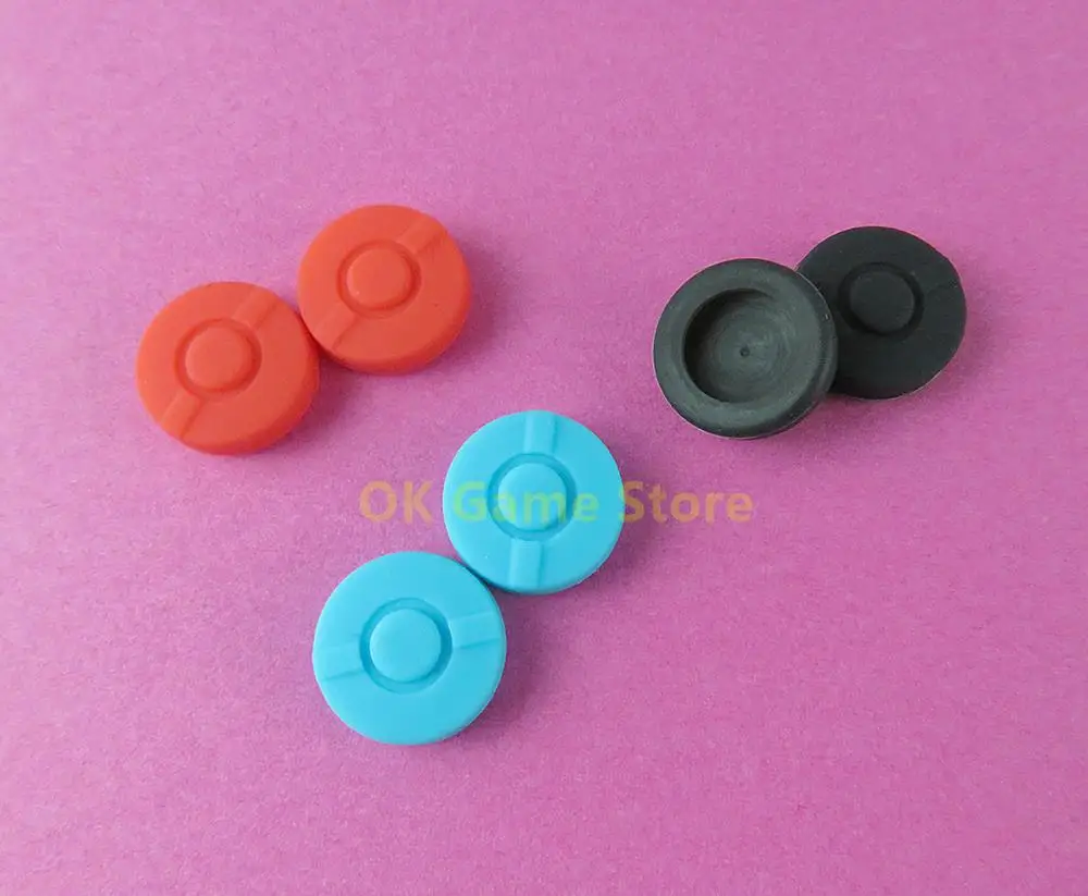 4 unids/lote Thumbstick Thumb Stick Grips Cap Joystick funda para Nintendo Switch NS Poke ball Plus controlador de juego de Pokeball - imagen 5