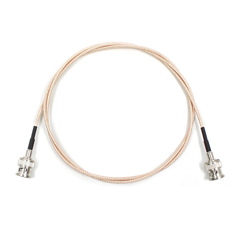 2 uds Cable RG316 conector macho SMA a enchufe macho puente Coaxial RF Cable en espiral 100CM - imagen 4