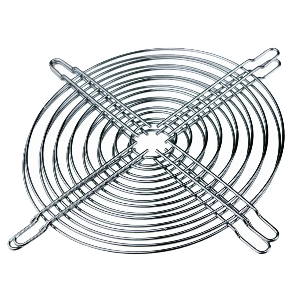 Gdstime-Protector de dedo para parrilla de Metal, red protectora para ventilador de 30mm, 40mm, 50mm, 60mm, 70mm, 80mm, 90mm, 120mm, 135mm, 140mm, 170mm, 2 piezas - imagen 2