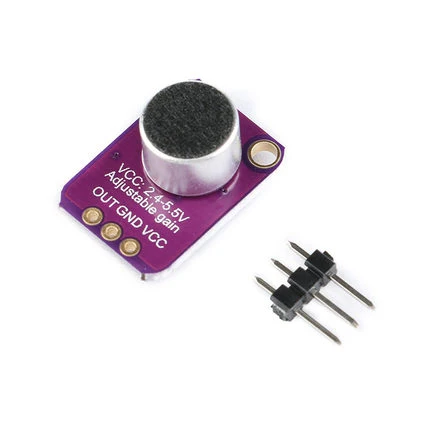 Interruptor de detección de silbato para Arduino, amplificador de micrófono, Sensor de Control de sonido, MAX4466 MAX9814 - imagen 4
