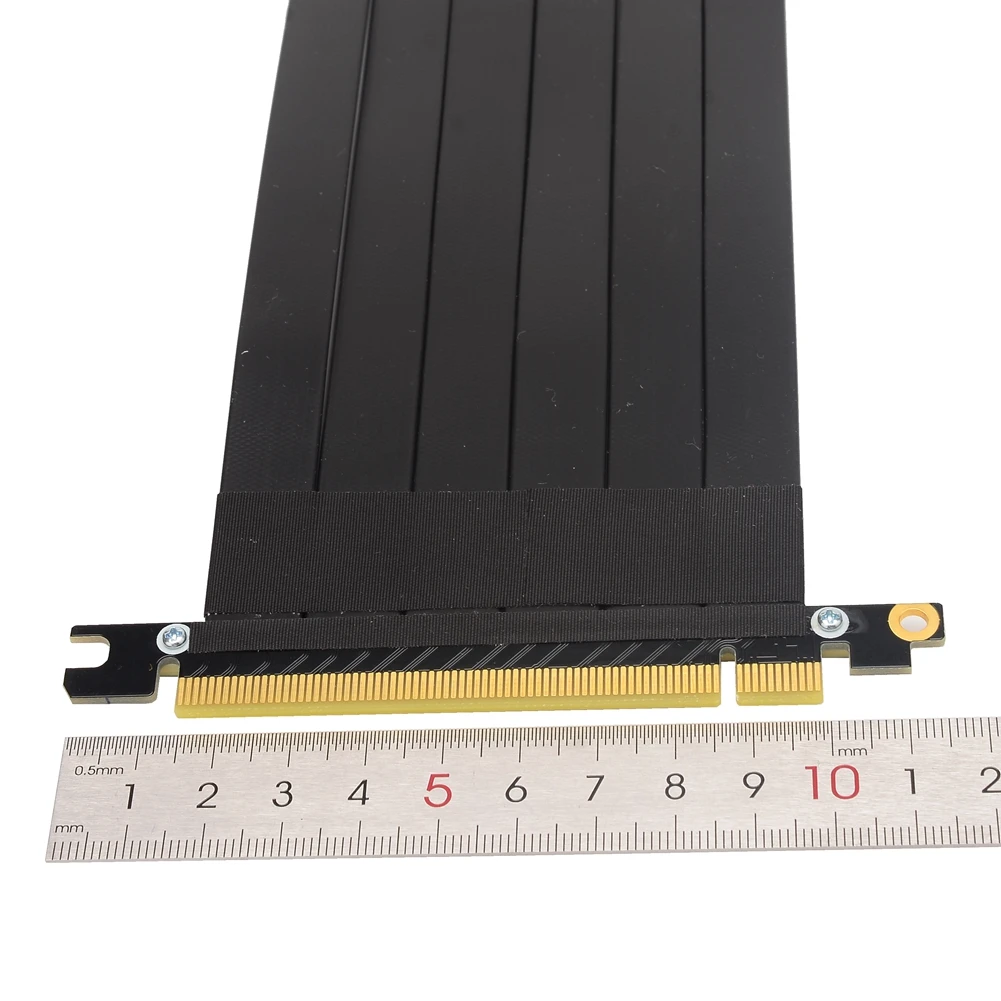 ADT-Link R33SL-PW Cable elevador PCIe X16 a 16X con alimentación SATA para extensión de tarjeta gráfica GPU Ethereum Mining Compatible con RT - imagen 3