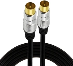 Cable Coaxial RG59 Macho-Hembra Extensión TV Satélite Módem