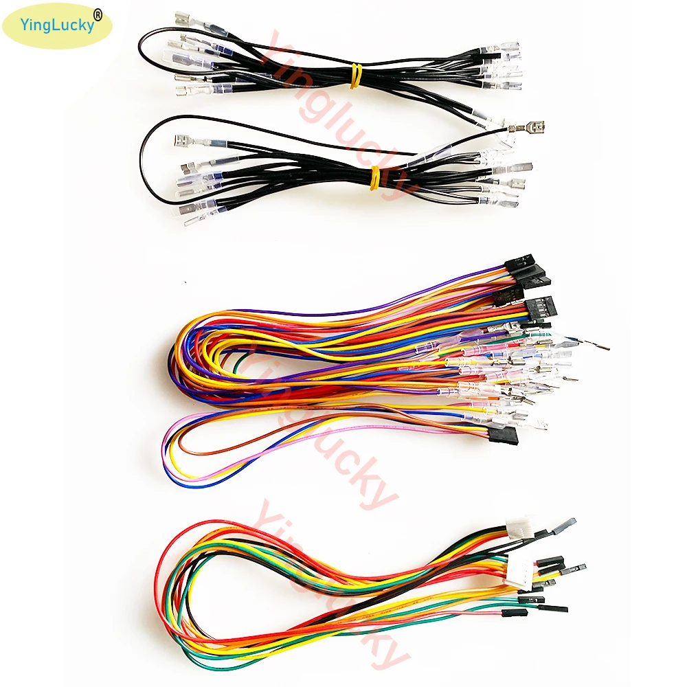 Cable Encoder Xin Mo 2 Jugadores – Cables Botón Arcade DuPont 5 Pines