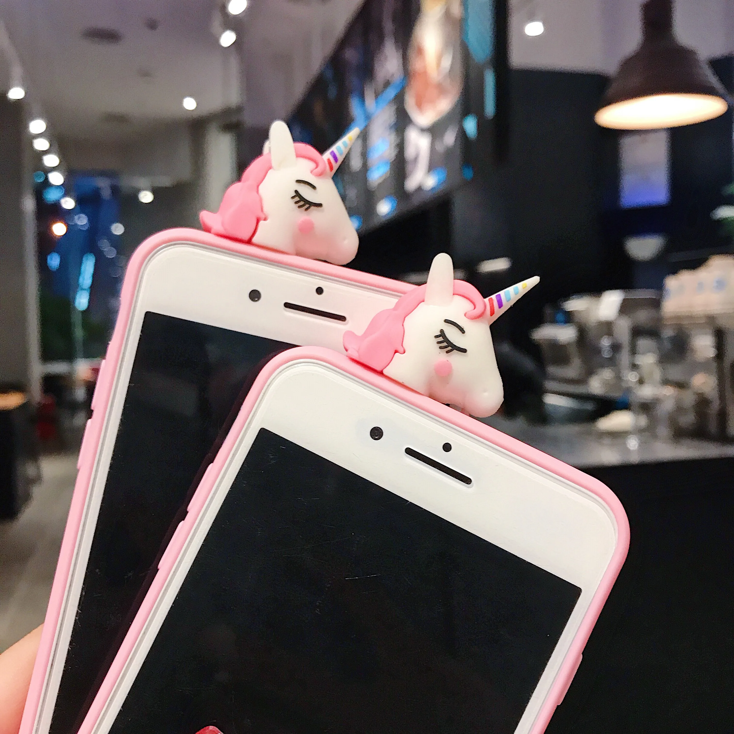 Para Samsung Galaxy A12 A11 A71 A51 A52 A22 A02s A32 A13 A53 A03s A04s A20s A33 A73 A23 Castillo Unicornio Funda con cuerda de soporte - imagen 4