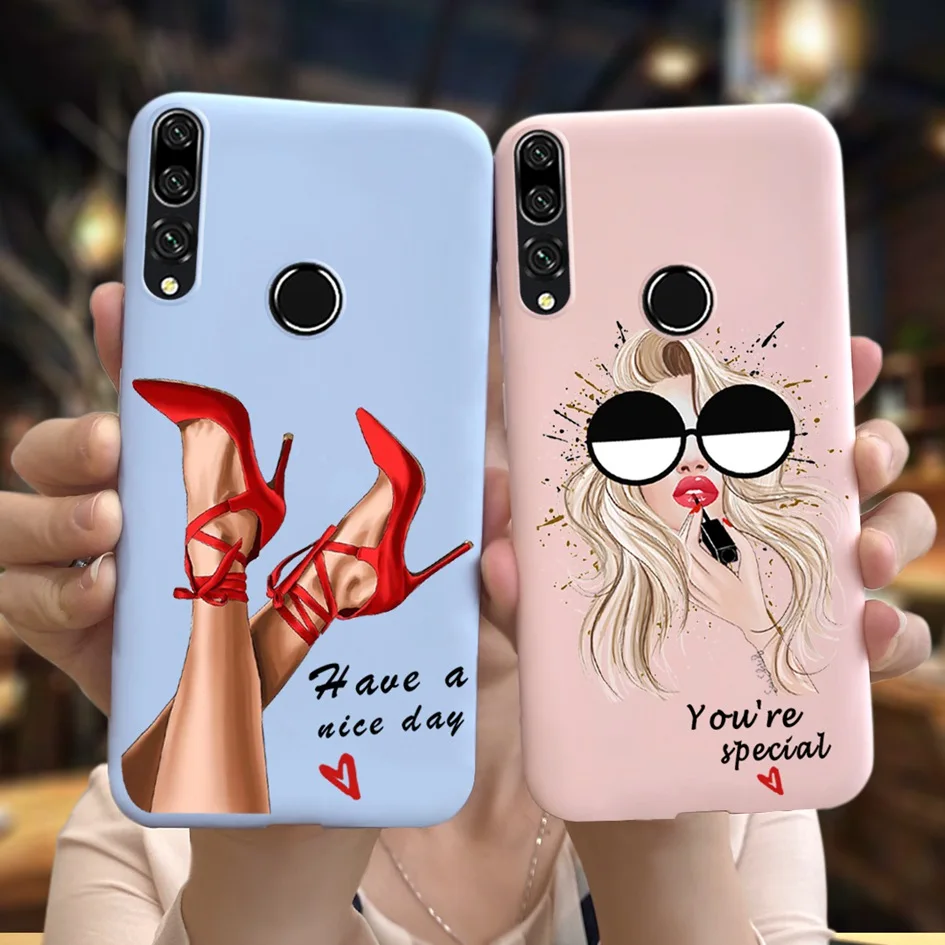 Funda de teléfono de dibujos animados de silicona 3D para Huawei Y9 Prime 2019 funda suave de mariposa para Huawei P Smart Z Etui fundas STK-LX1 Y9Prime Bag - imagen 2