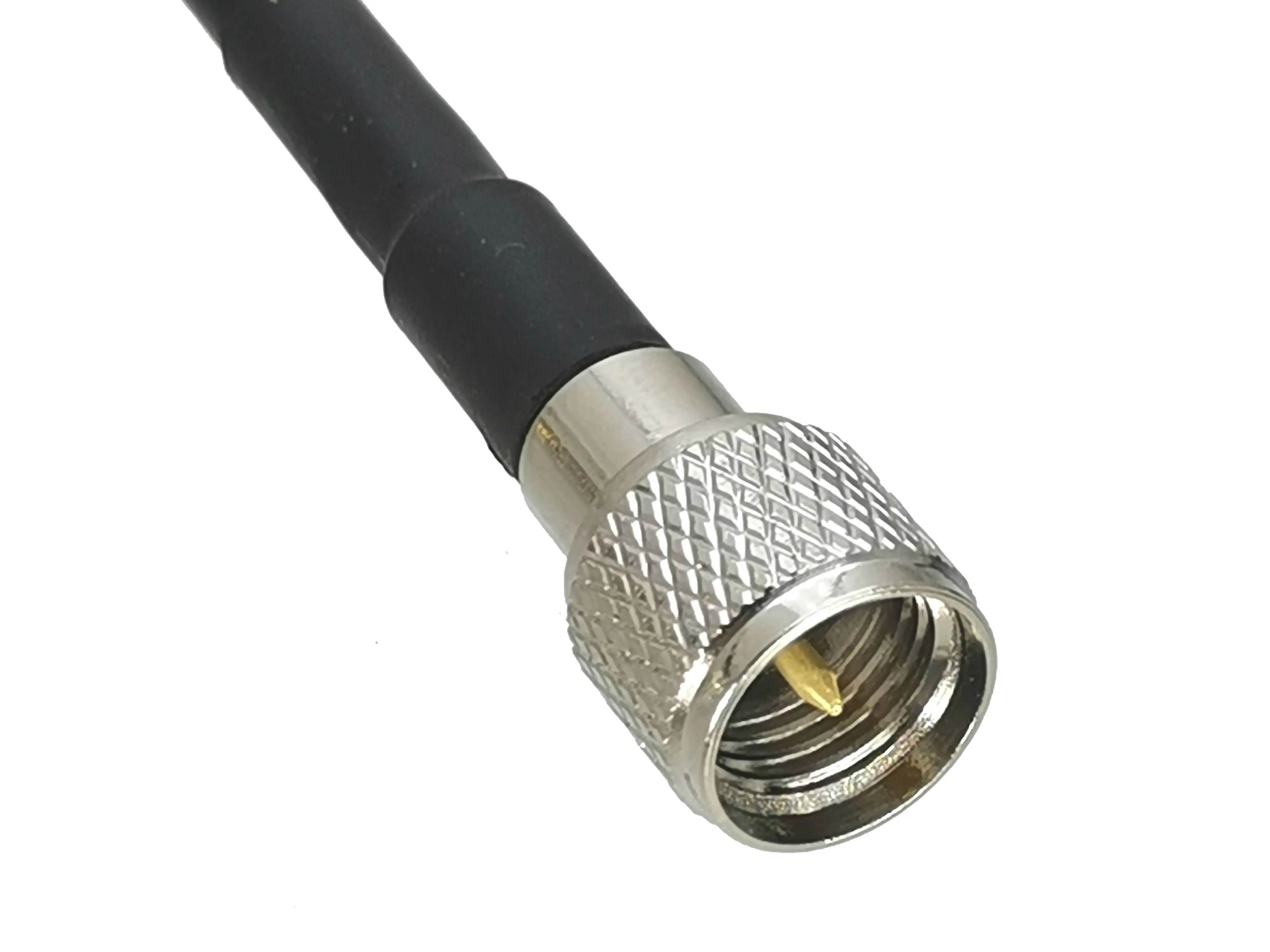 1 Uds RG58 UHF SO239 conector hembra a Mini conector macho UHF Terminal de Cable RF Cable flexible de puente 4 pulgadas ~ 10 pies - imagen 3