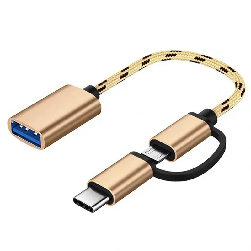 Cable Adaptador USB-C OTG para Samsung S10 y Xiaomi Mi 9 - imagen 2