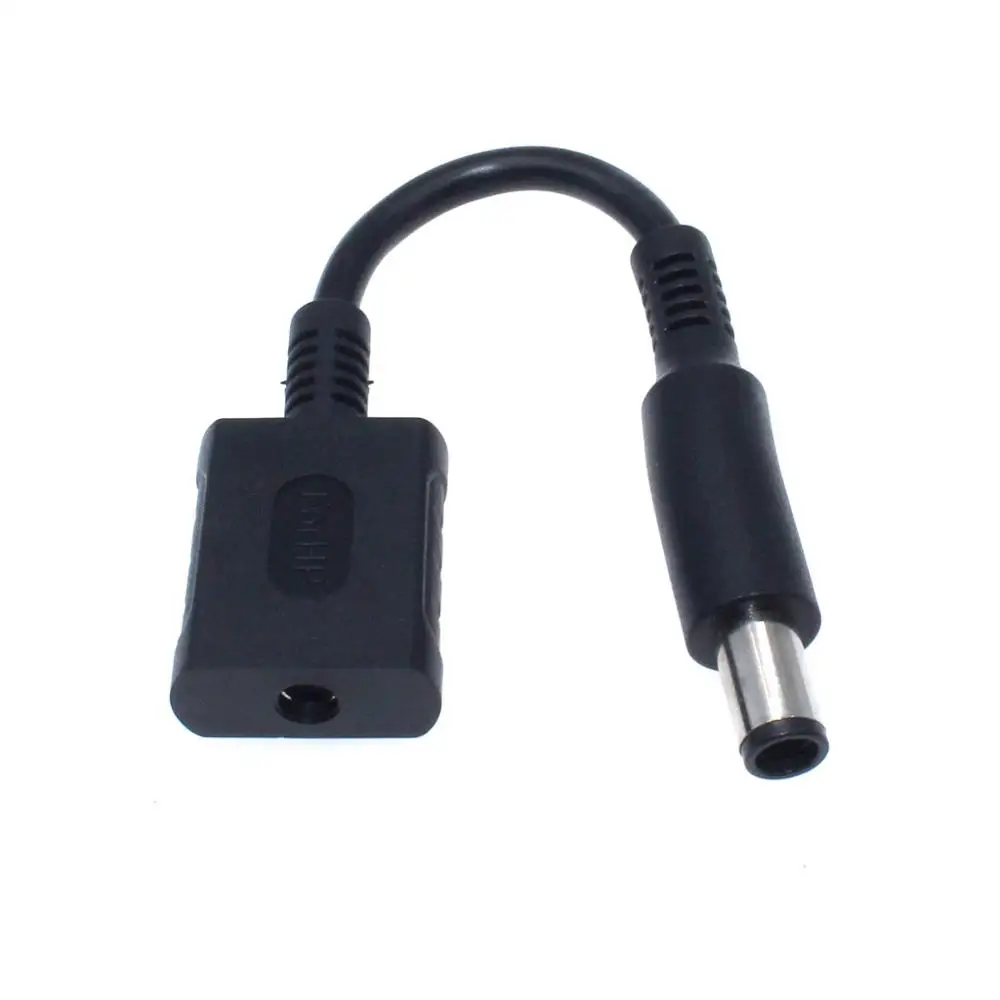 Conector de adaptador de corriente CC, conector de cabezal de conversión CC hembra de 4,5x3,0mm a macho de 7,4x5,0mm con Pin para portátil HP Pavilion - imagen 4