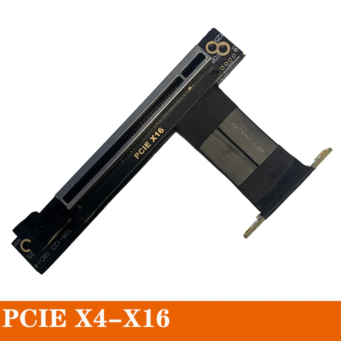 PCIe 3,0 4X 8X 16X tarjeta gráfica GPU Cable de extensión 90 grados PCI Express X16 adaptador de tarjeta elevadora extensor Pci-e Cable Flexible - imagen 3