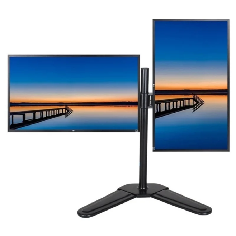 Soporte para Monitor Dual de 360 grados, sujeción de escritorio de 10 "-32", movimiento completo, Soporte para Monitor LCD LED, Soporte para Mesa, Soporte para brazo de PC, Soporte DZ08 - imagen 5