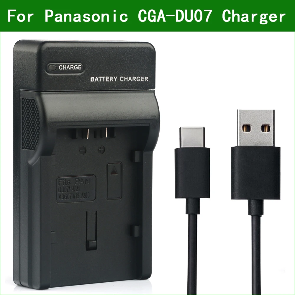 Batería y cargador USB para Panasonic NV-GS330, GS400, GS408, GS500, GS508, VW-VBD210, GS120, GS150, GS180, GS320, GS400, GS500, 2 uds. - imagen 3