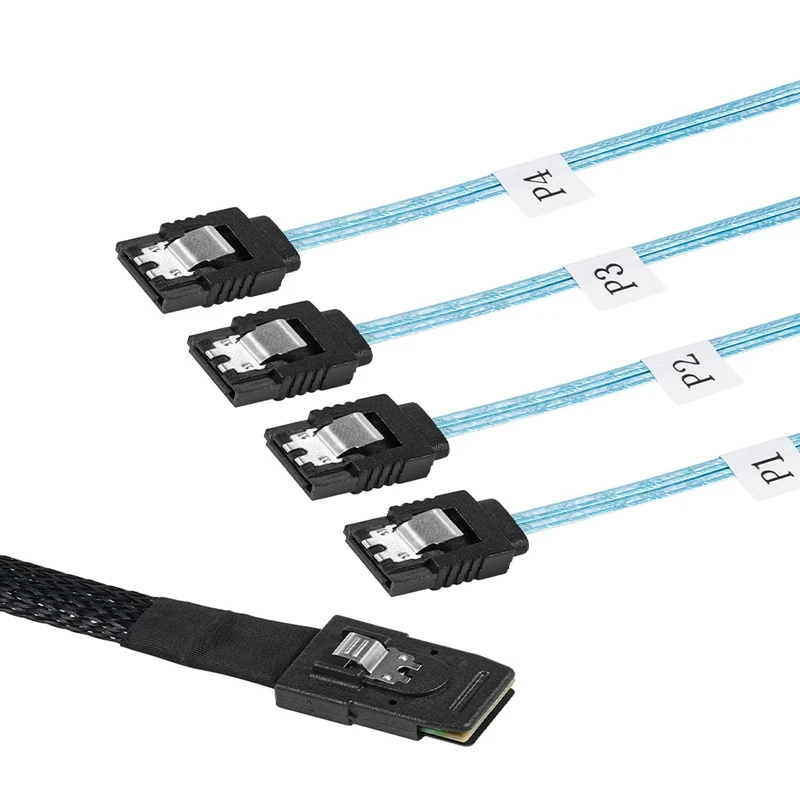 Adaptador MiniSAS SFF-8087 a 4 SATA – 6Gb/s
