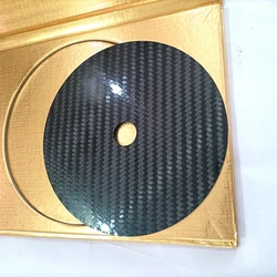 Alfombrilla Estabilizador HIFI Fibra de Carbono Reproductor Altavoz