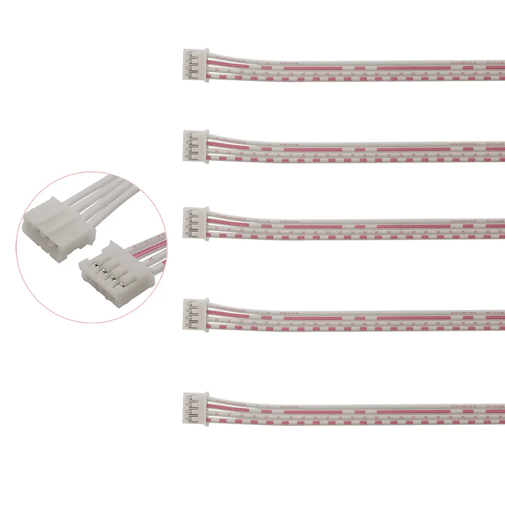 Conector de Cable JST PH2.0, Conector de 4 pines de 20CM de longitud, 2,0mm, terminal de paso hembra a hembra, 26AWG, 10 Uds. - imagen 3