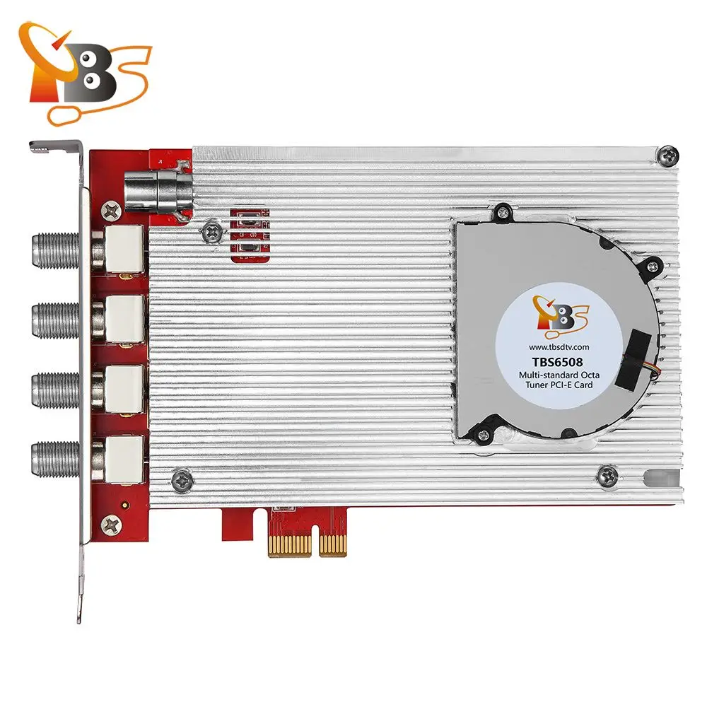 Sintonizador de tarjeta PCI-e compatible con VCM, CCM, QPSK, 8PSK, 16APSK, 32APSK, TBS6508, DVB-S2X/S2/S/T2/T/C2/C/ISDB-T - imagen 3
