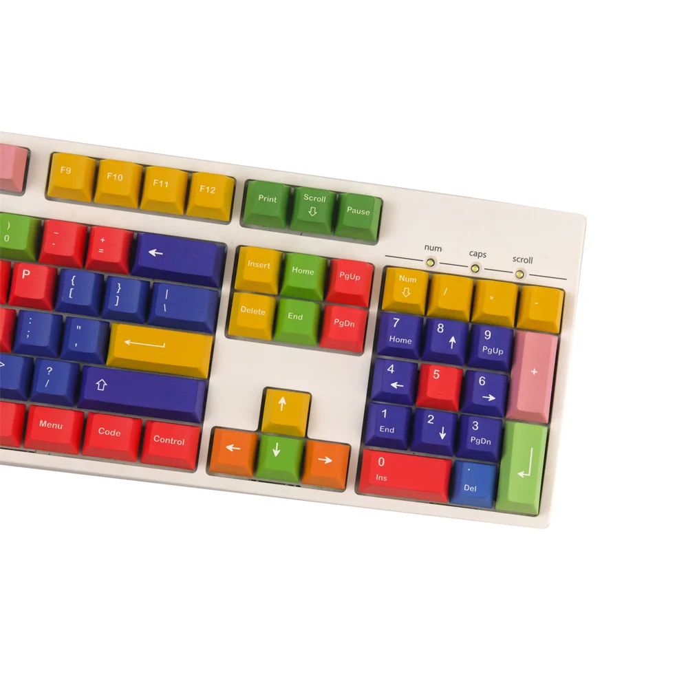GMK-teclas manuales de 133 teclas, Material PBT a todo Color, sublimación de tinte, teclas retroiluminadas, diseño ANSI para teclado mecánico estándar - imagen 3