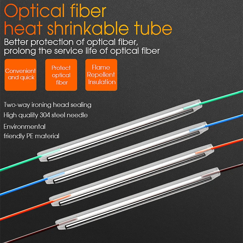 Tubo termorretráctil de fibra óptica, 2000 piezas, 45mm/60mm, FTTH, Mangas de protección de empalme - imagen 2