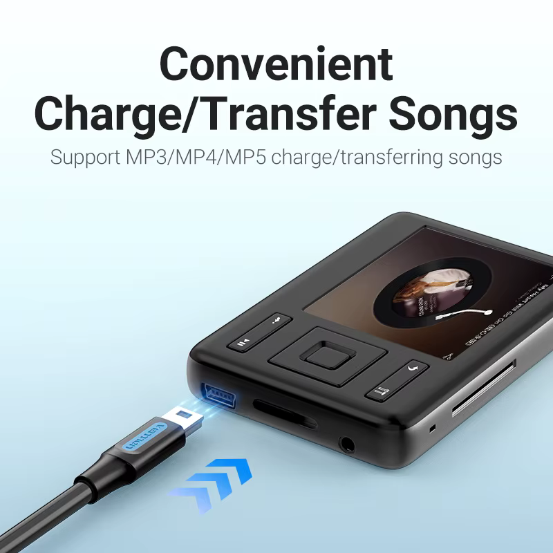 Vention Minicable USB Carga Rápida 2.0 para Cámaras y Dispositivos - imagen 2