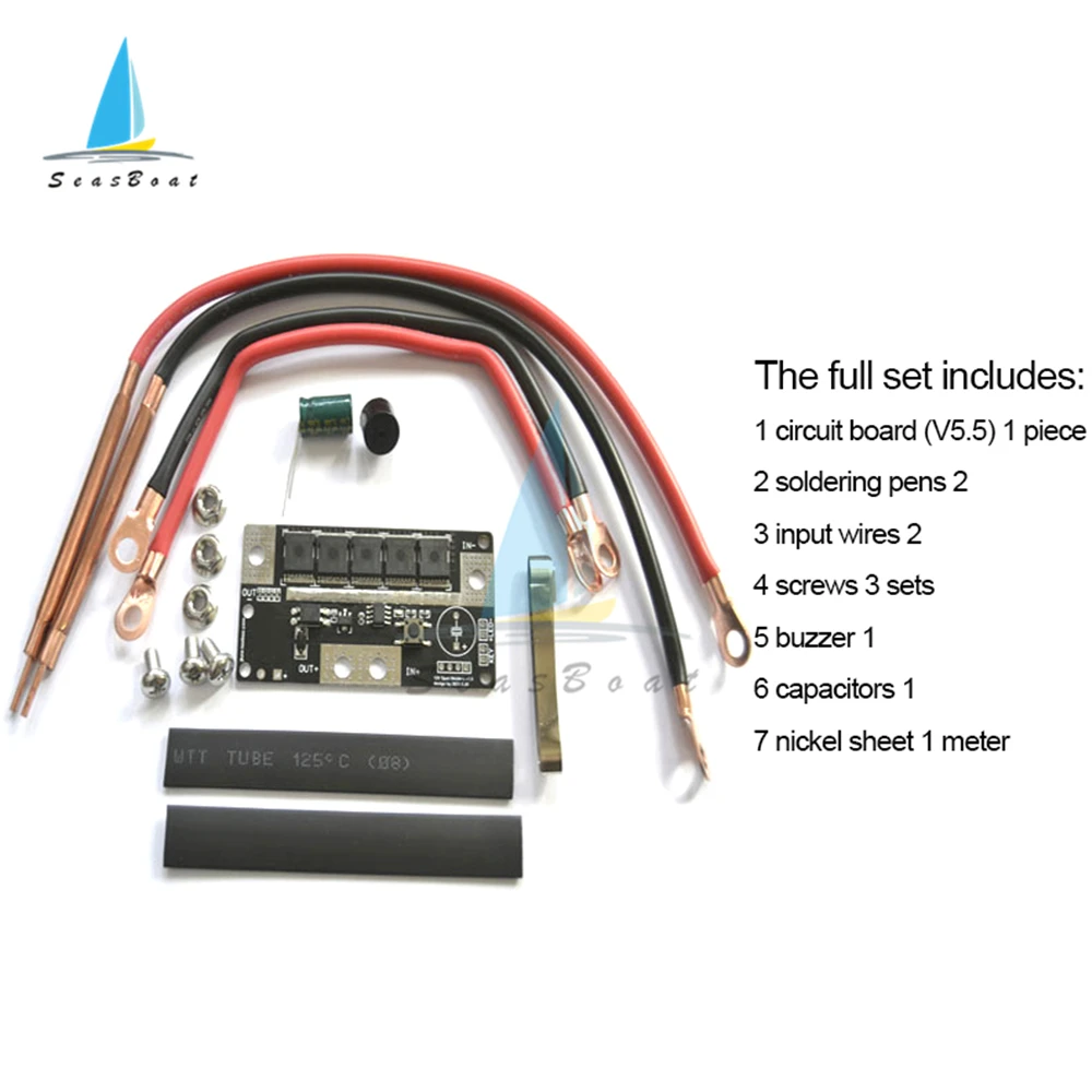Máquina de soldadura por puntos de almacenamiento de energía, juego completo de bolígrafo soldador por puntos con batería portátil de 12V, placa de circuito PCB, bricolaje, para 18650/26650 - imagen 4