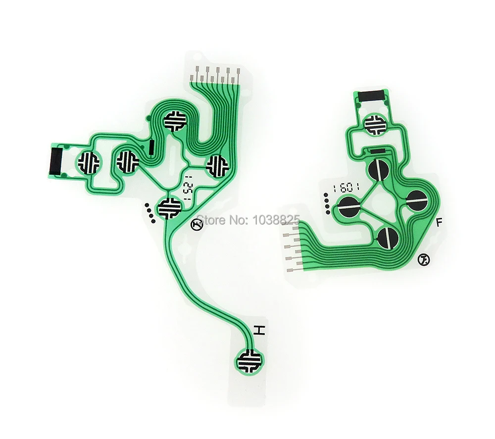 Placa de circuito de cinta de botón de repuesto de 40 Uds para PS4 Pro Slim verde azul película conductora JDS-001 JDS-030 JDS-040 JDS-050 - imagen 4