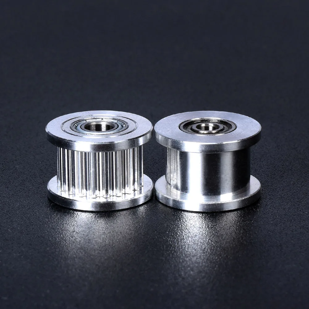 Polea tensora de sincronización GT2 de alta calidad 20 dientes con/sin dientes diámetro de rueda 3/4/5mm piezas de impresora 3D para correa Prusa i3 MK3 GT2 - imagen 3