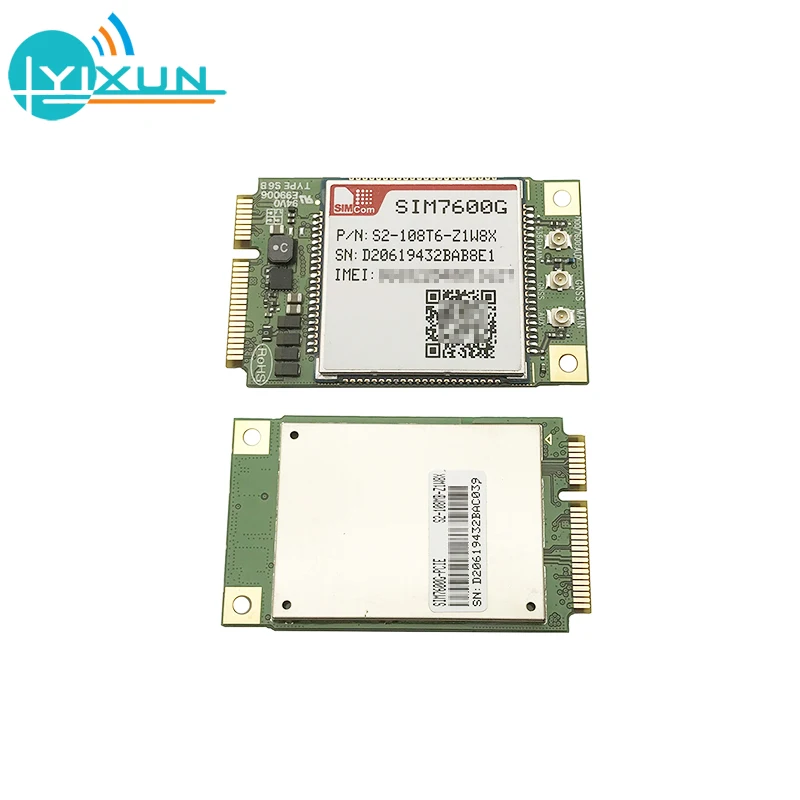 SIMCOM SIM7600 SIM7600G MINI PCIE LTE CAT1 Módulo global multibanda LTE-FDD/LTE-TDD/HSPA+/UMTS/EDGE/GPRS/GSM CAT-M y NB-IoT - imagen 4