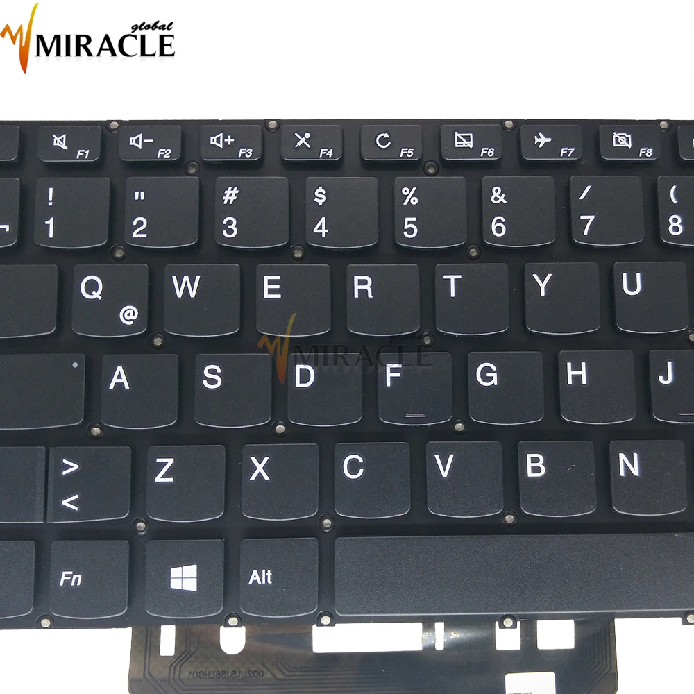 Teclado para Lenovo 310-14IKB 310-14ISK V510-14IKB LA Latin SP SN20K81830 LCM-15J36LA 686 PK131191A15 negro sin marco chicony - imagen 4