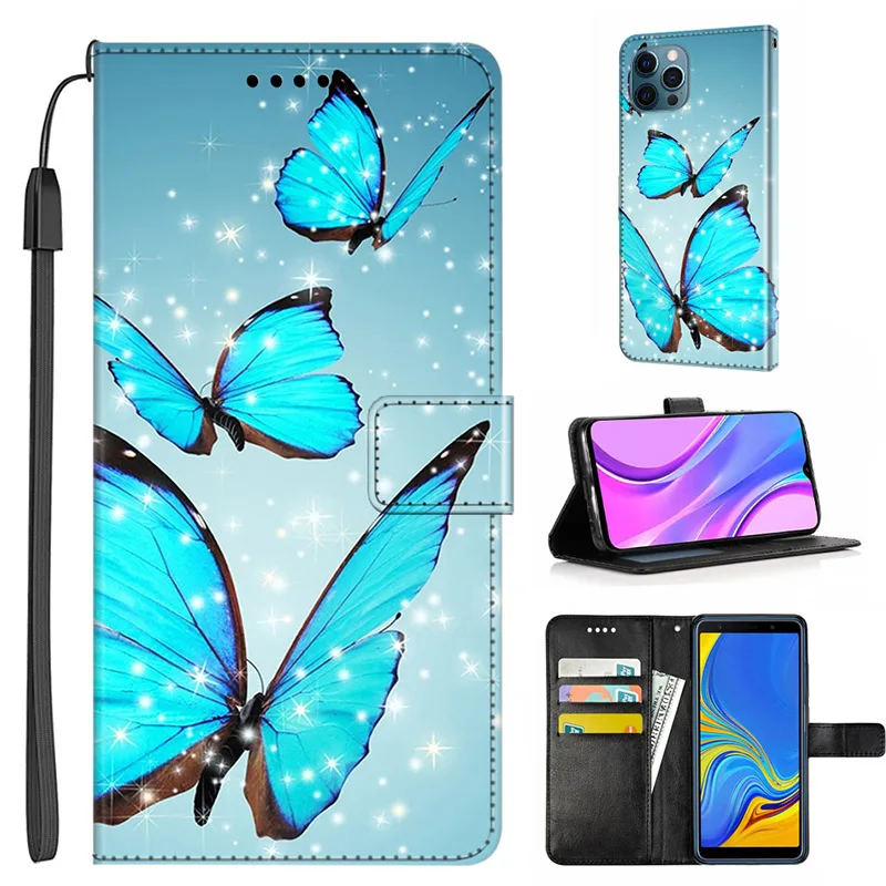 DIY Custom Flip Leather Case for Samsung Galaxy A32 A52 A52S A72 A22 4G 5G A03S M32 A02 A03 A12 M12 Case Customized Wallet Cover - imagen 4