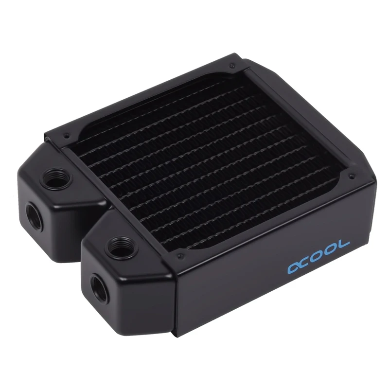 Alphacool XT45 cobre lleno 120MM,240MM, 360MM 45mm de espesor radiador de refrigeración por agua enfriador de computadora maestro - imagen 2