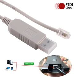 Celestron NexStar Cable de actualización consola FTDI USB a RJ9 RS232
