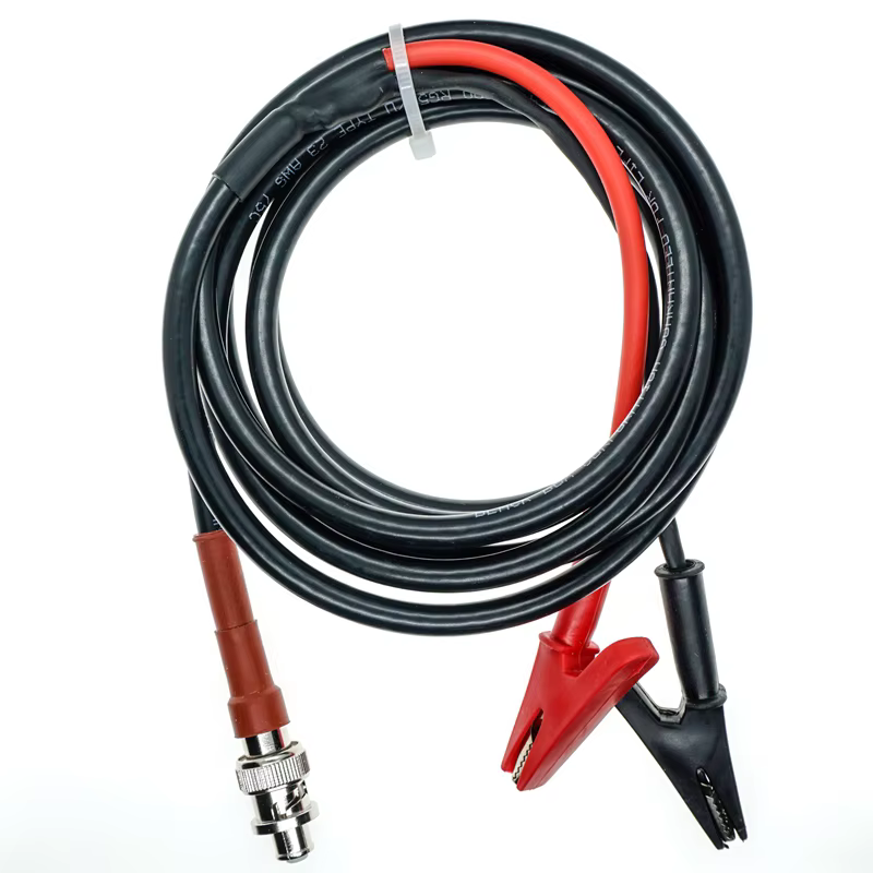 Conector RF SHV 5000V Clip Cocodrilo Cable Coaxial - imagen 4