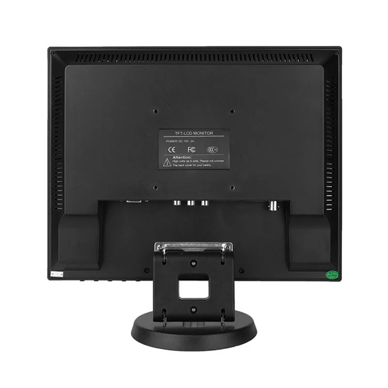 ZHIXIANDA-Monitor de escritorio portátil Industrial Monitor de 12 pulgadas 4:3 BNC HDMI AV VGA USB interfaz para coche pantalla CCTV - imagen 3