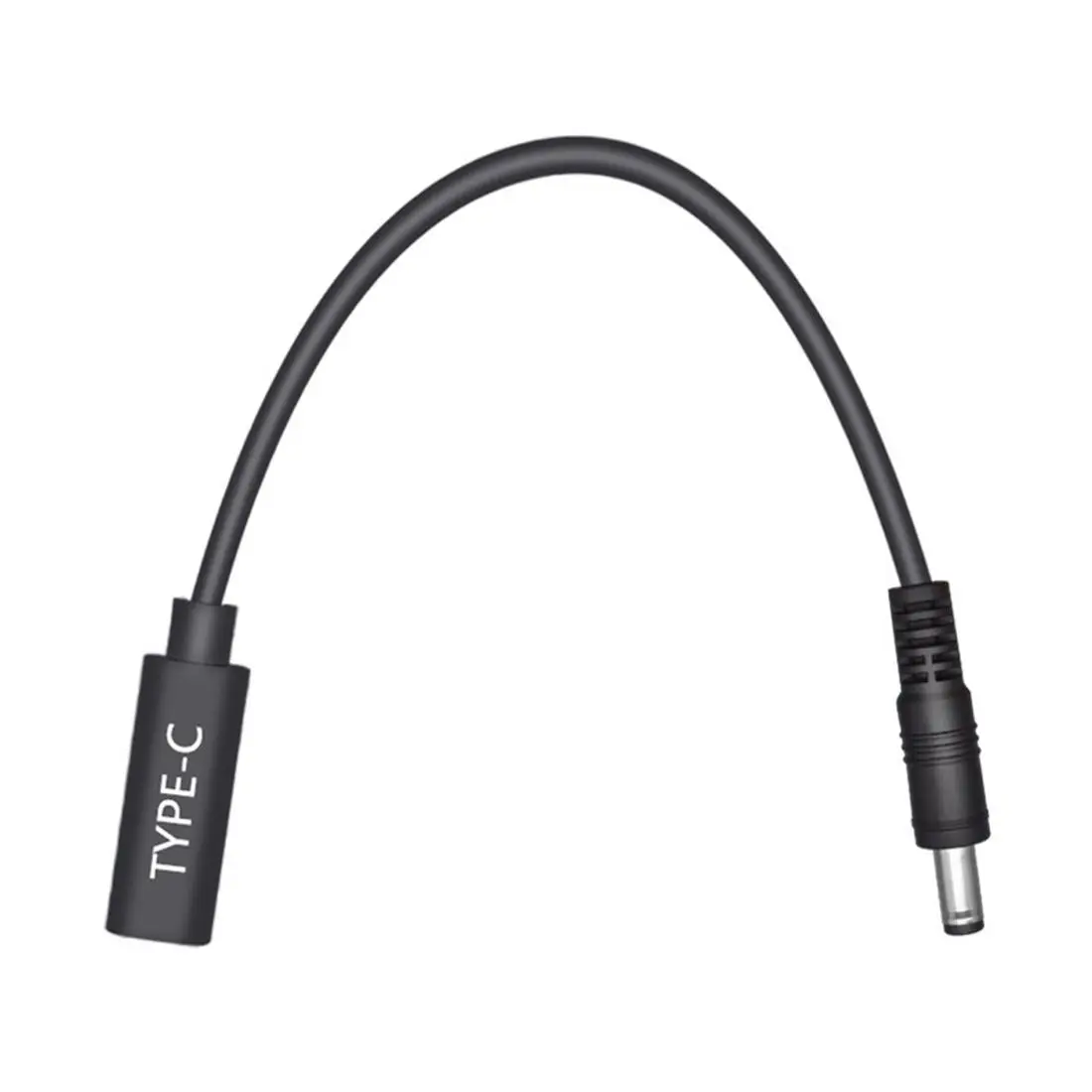 Cable de carga USB tipo C hembra a DC 5,5x2,5 5,5x2,1 macho, 15cm, 65W PD, disparador emulador, conector adaptador de cargador de portátil - imagen 5