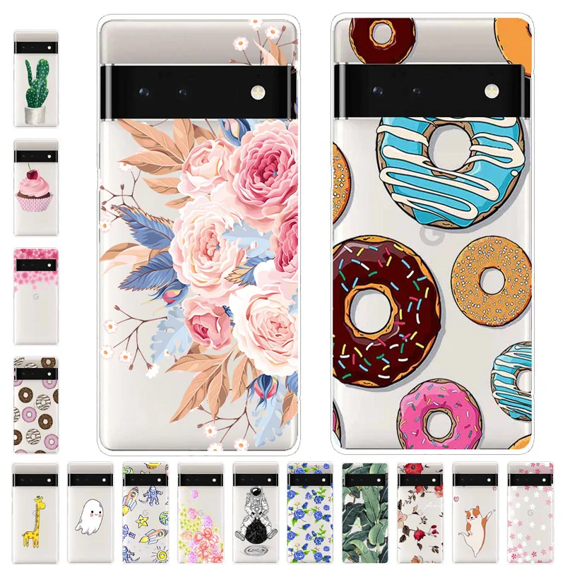 Funda transparente para Google Pixel 7 Pro, carcasa de silicona TPU suave para teléfono, Funda transparente para Google Pixel 7 7 Pro