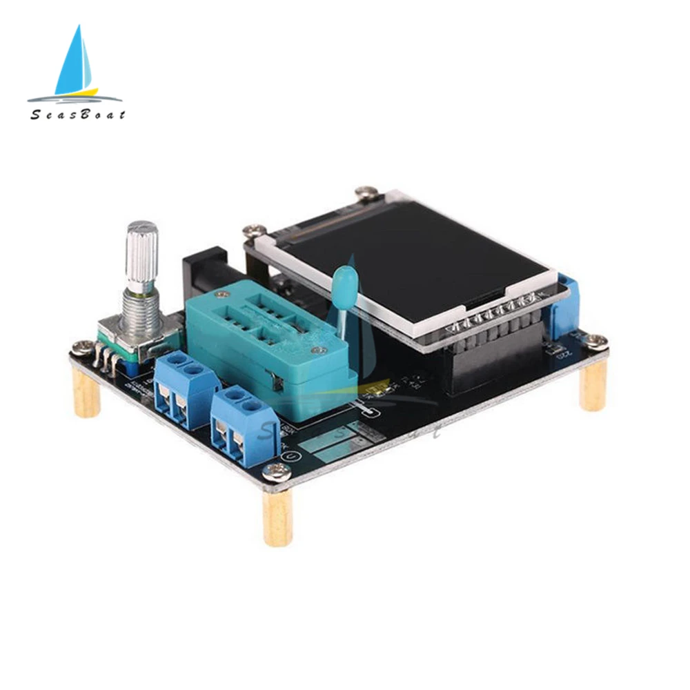 ATMEAG328P GM328A M328 probador de transistores, medidor ESR de capacitancia de diodo LCR, generador de señal de onda cuadrada PWM - imagen 5