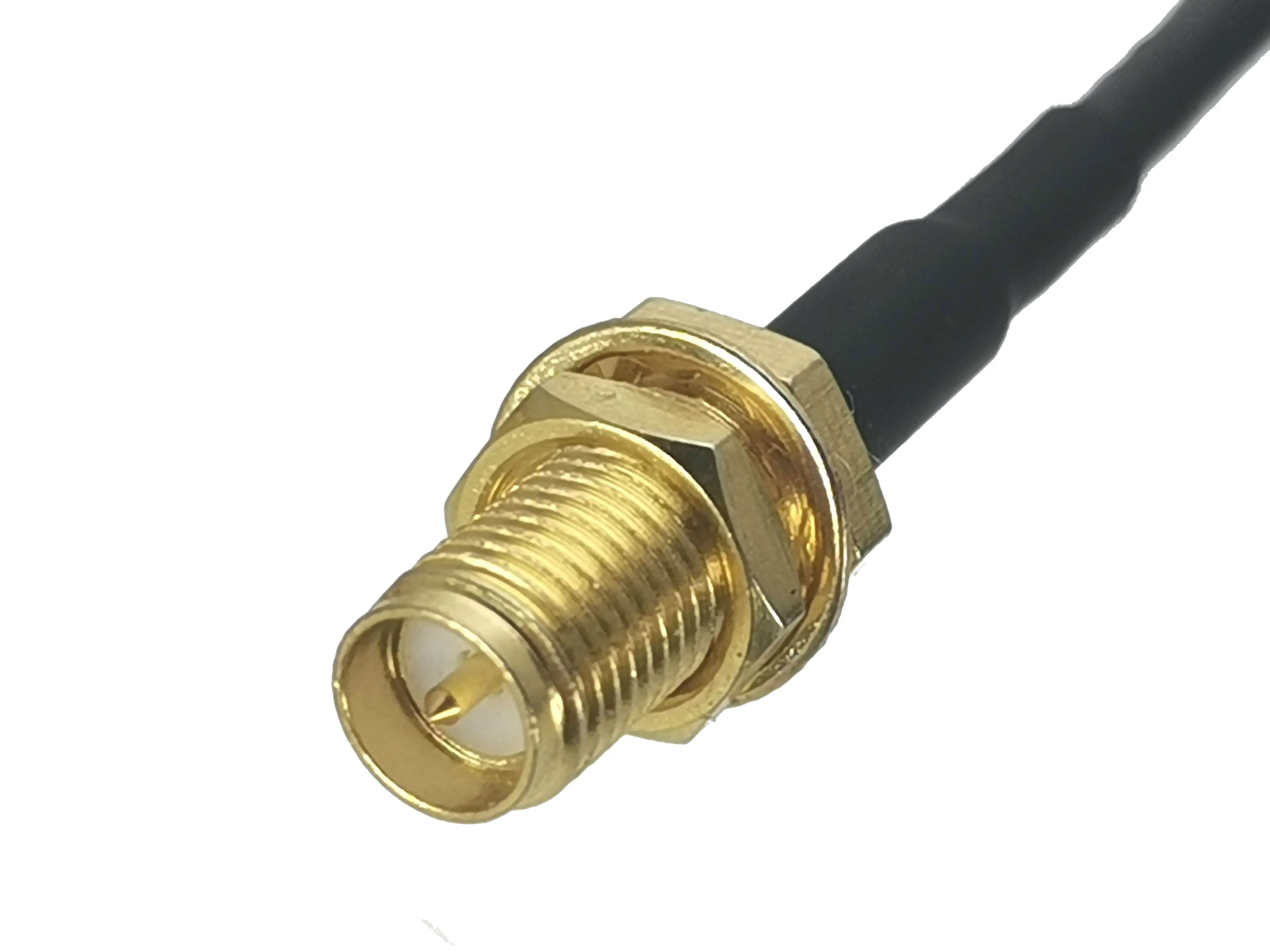 RF coaxial jumper colgante libre