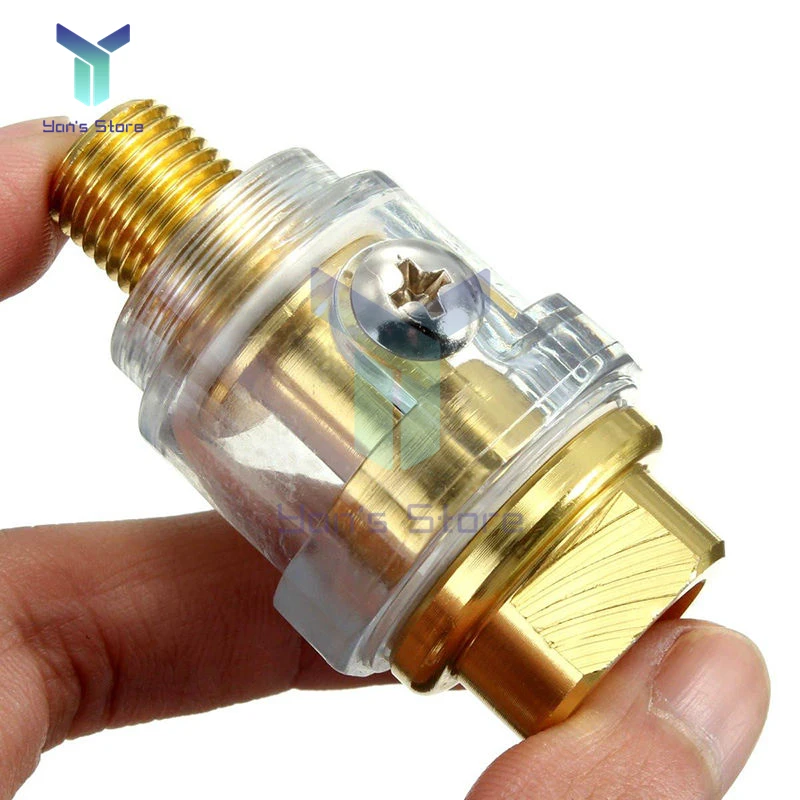 Lubricador engrasador NPT de 1/4 pulgadas para herramienta neumática, herramienta de aire, manguera de compresor, engrasador, engrase automático con accesorios de tubería de filtro - imagen 3